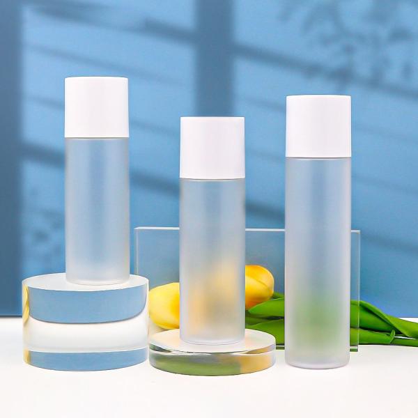 Screen Printing Plastic Packaging Bottle For Cosmetics Packaging