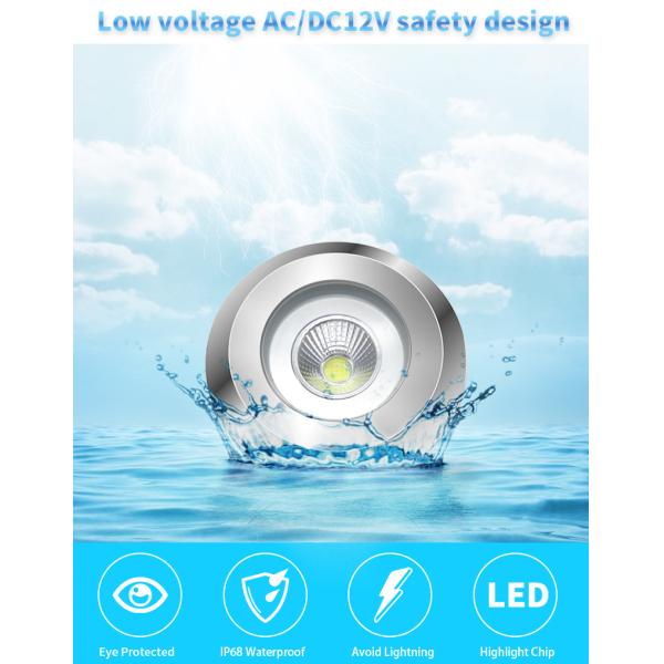 Свет подводное практически 12V бассейна Inground анти- корозии конкретный