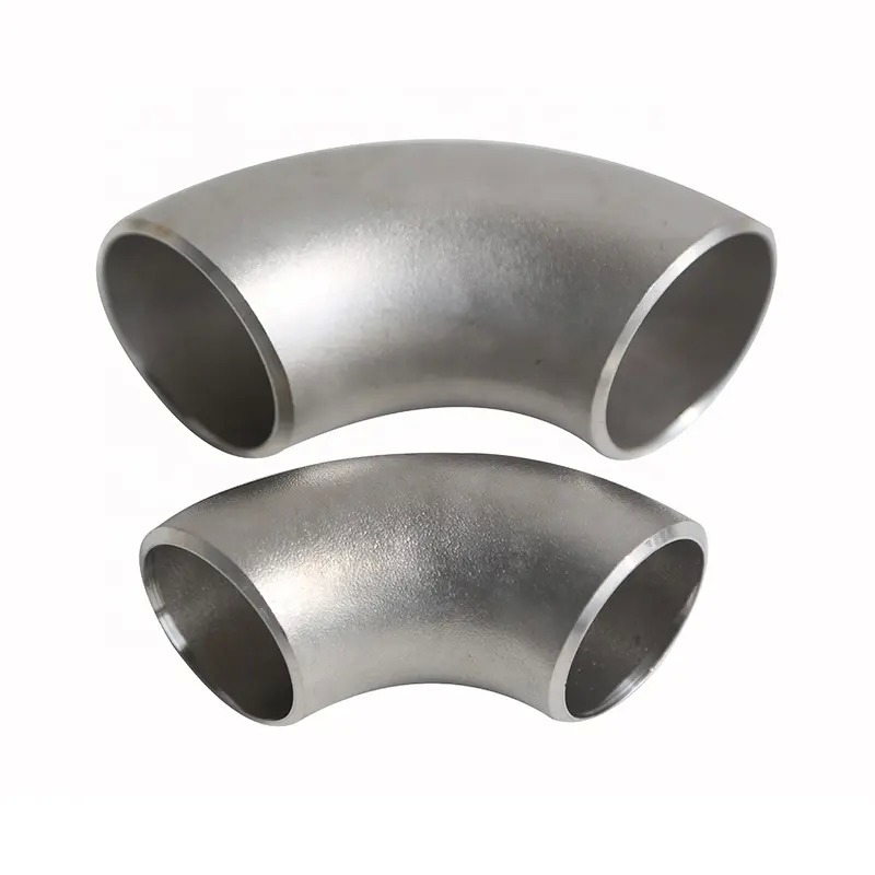 ASME B16.9 304/316L Stainless Steel Seamless 90 Degree Long Radius Elbow Butt Weld Fitting