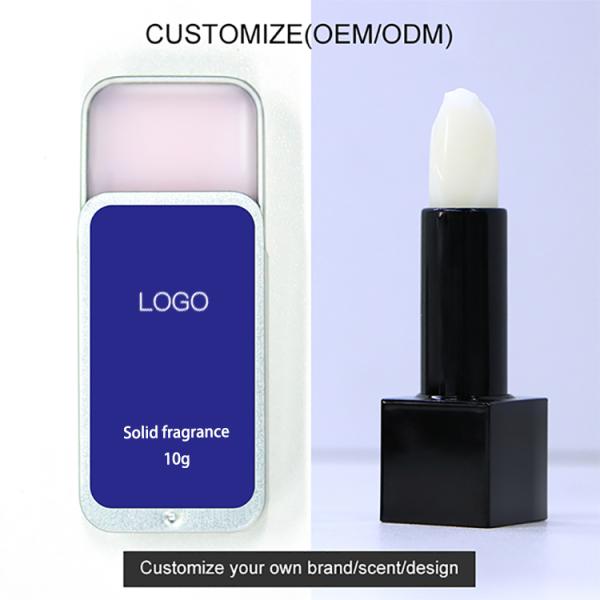 продукты заботы кожи 10g 100% естественные лицевые путешествуют дружелюбное удобное олово твердый Кёльн для людей Бурбона