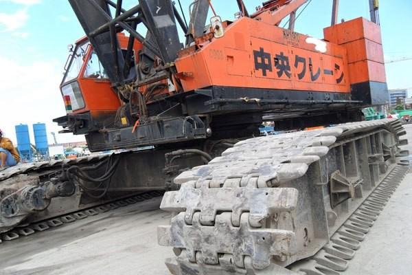 150T used hitachi crawler crane KH700 Singapore Korea Rep. Syrian Uzbekstan