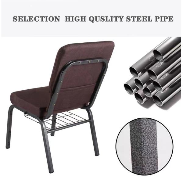 Environmentally Paint Stacking Church Chair Conference Chair 25*25*1.2mm