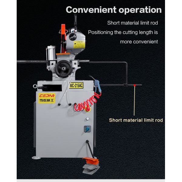 Medical Instruments MC-315AC Round Pipe Cutting Machine Garment Shops