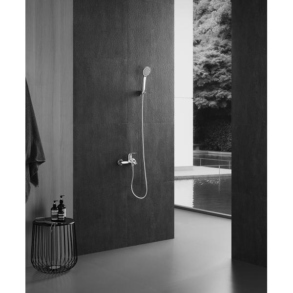 Banho da alavanca do banheiro fixado na parede de Handshower único em volta dos mercadorias sanitários do agregado familiar do chuveiro