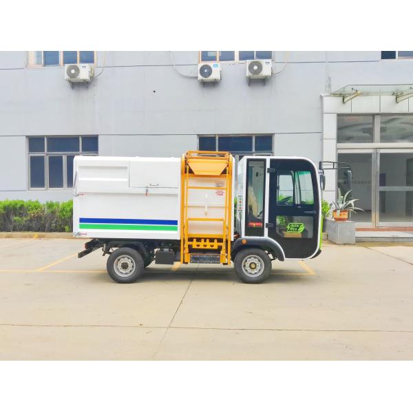 Pure Electric Asian City Sanitation Garbage Truck for Underground Collection and Cargo Transport