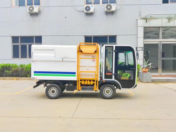 Pure Electric Small Garbage Truck for City Waste Collection