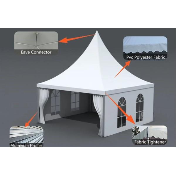10X20 Heavy Duty Party Tents Events Aluminium Waterproof Outdoor Pvc Pagoda Tent
