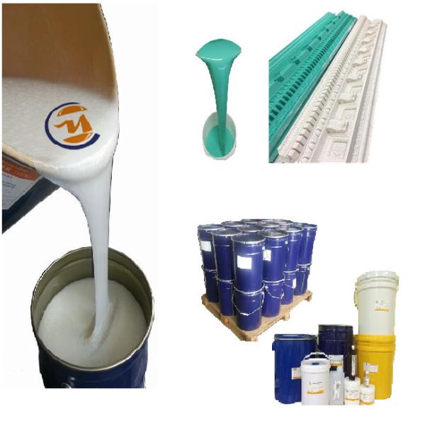 Good Flowability 20 Shore A RTV-2 Tin Cured Silicone Rubber For Making Gypsum Molds