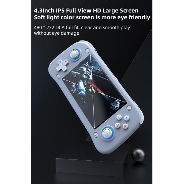 XF43 Retro Handheld Game Console Open Source 4.3inch IPS Screen Video Player
