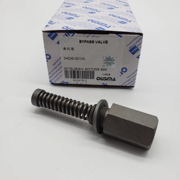 Valve de contrôle de la pression d'huile de S4K SK6, valve de décompression 34235-00100