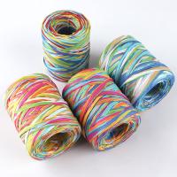 Corda de papel artesanal Diy Raffia 100m Corda de papel trançada de Natal