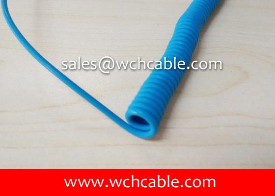 UL21313 Class 1 Internal Wiring Industrial Curly Cable 60C 30V