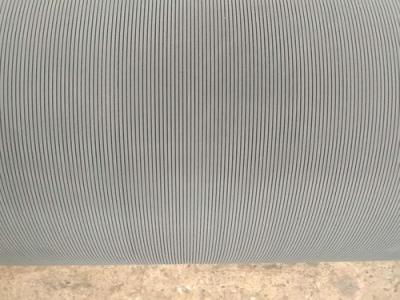 Rubber Paper Machine Rolls , Grooved Touch Roll Used Under The Large Cylinder