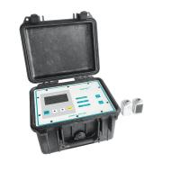 Medida líquida do medidor de fluxo ultrassônico portátil de Doppler