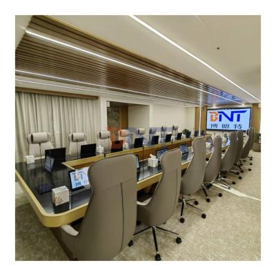 Conference Table Pop up LCD Monitor Lift BNT 17 3 Retractable Touch Screen