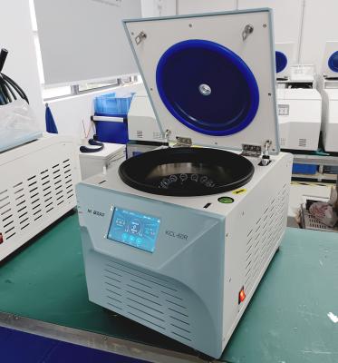 Centrífuga de sangue refrigerado de baixa velocidade de 100 ml para uso laboratorial