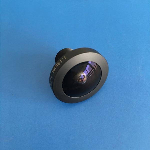 Customized mega pixels cctv f2.5 1.3mm 1/2.3 inch 230 degree m12 fisheye lens