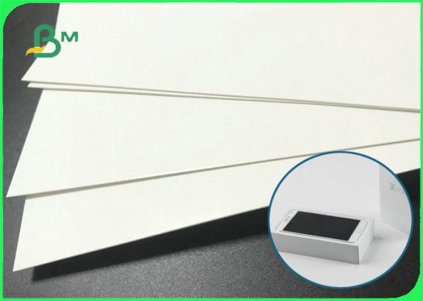 Placa de marfim 1.5mm grossa de dobramento dura da resistência 1.2mm para caixas da parte alta