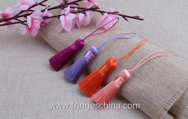 Colorful classical wholesale chinese tassels trimming fringe for bookmark