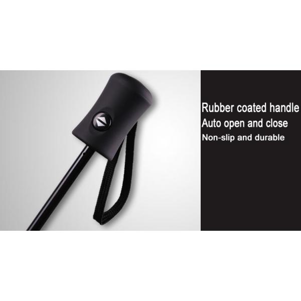 DIY Custom Design Dragonfly Animal Pattern Three-folding Umbrella with Black Coating