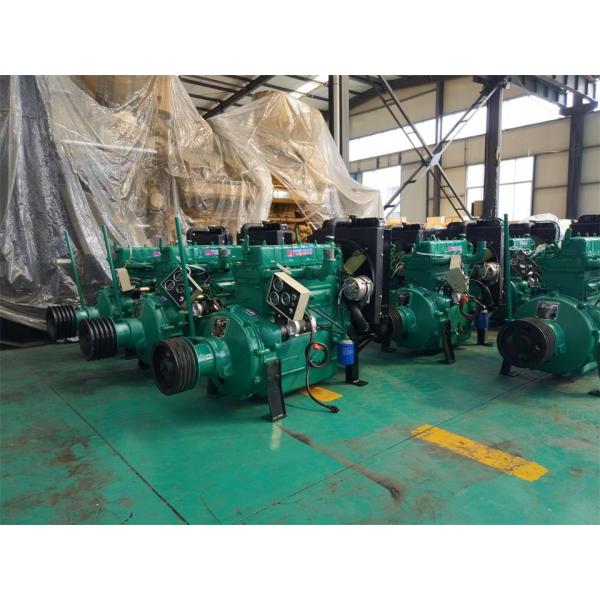 Дизельный двигатель Weifang R4110ZLP 75 кВт/100 л.с. 2000 об/мин с муфтой сцепления и ременным шкивом для стационарного привода