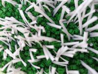 Remplissage en caoutchouc TPE vert à haute élasticité et haute résistance pour gazon artificiel
