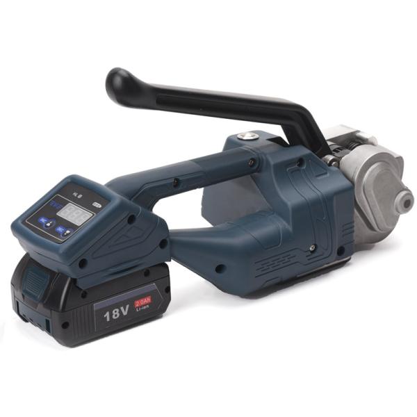 Welding time 2-5s Digital Display PET PP Tape Strapping Tool for Manual Battery Power