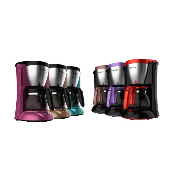 CM-325 Anti-drip System Removable Filter Heating Plate HOMEZEST Coffee Maker