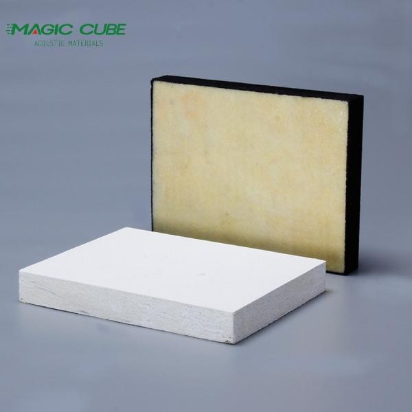 Customized Shape Fiberglass Ceiling Tiles Fireproof and Heat Insulation