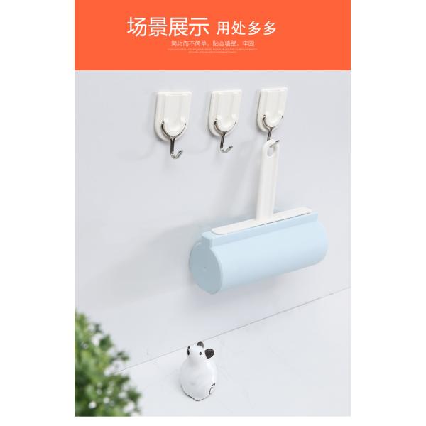 Sticker Bathroom Towel Removable Plastic Wall Hooks Adhesive