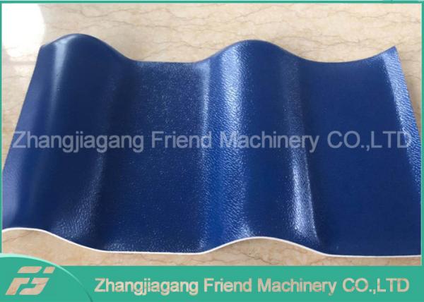 Resistência de carga do PVC ASA Tile Production Line High da extrusão 930mm do Co