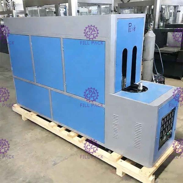 PET Plastic 3 Gallon Bottle Blow Molding Machine 20 Liter Semi Automatic