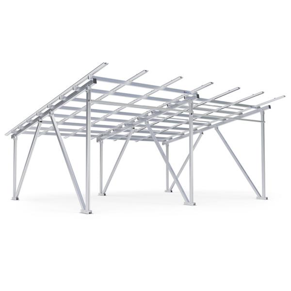Aluminum Solar Panel Carport Set Up Your Rooftop and Car System with 25-Year Service Life