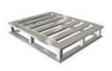 Palettes de cargaison et en métal de stockage/plateau en aluminium de anodisation de revêtement de poudre