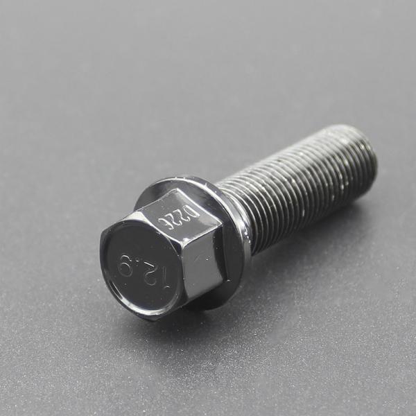 Grade 12.9 R14 Extended Lug Bolt Shank 42mm For Audi & Mercedes Dual Coating Black Finish