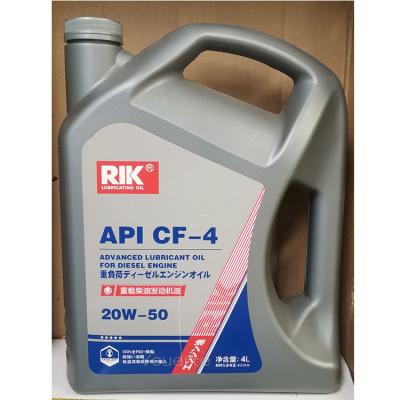 Advanced 4l 15w40 Diesel Oil 20w50 Cf4 Engine Oil Selection