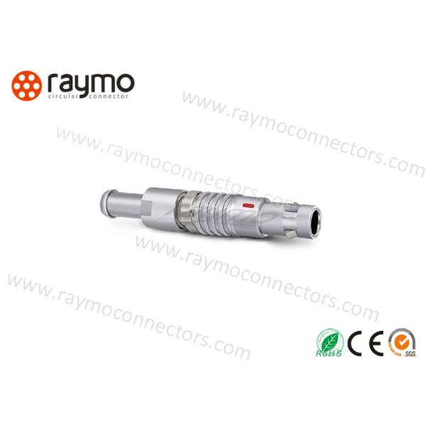 3 Pins Lemo Push Pull Connector Cable Mount Plug Multiple Key Options Waterproof