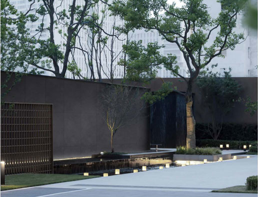 600x1200mm Cement Dark Grey Firebrick Curtain Wall Tile