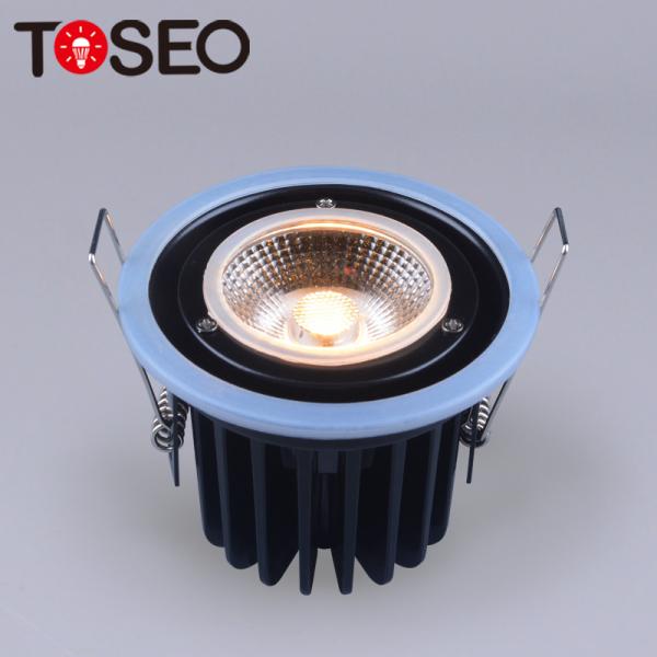 cool white Recessed IP65 LED Fire Rated Bathroom Downlights 10 Wattage AC 220V
