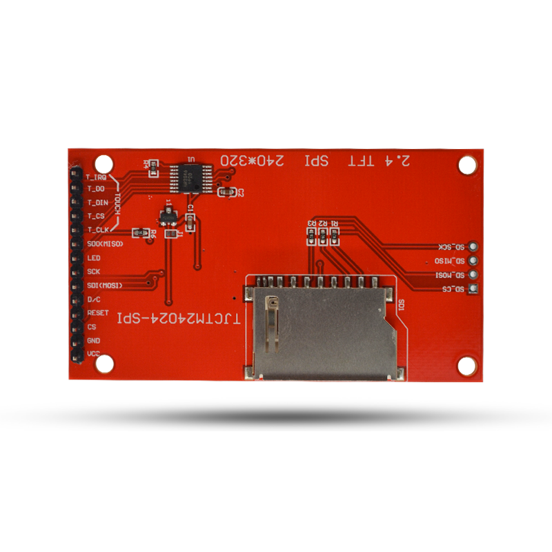 Сопротивляющийся дисплей ILI9341 модуля касания SPI Tft Lcd дисплей 240x320 Tft Lcd 2,4 дюймов