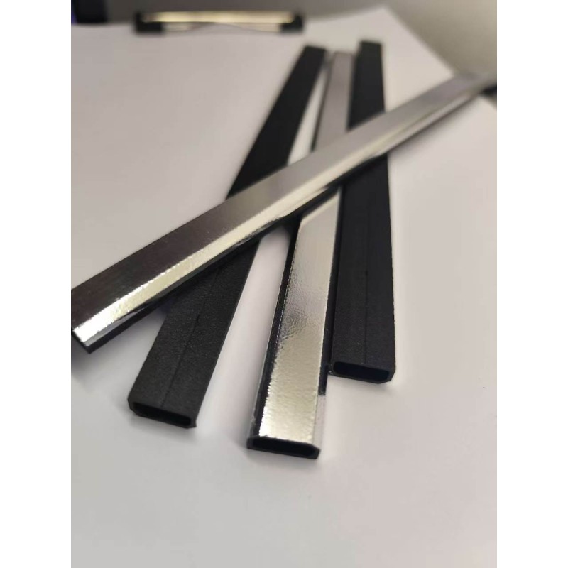 Hybrid Fiberglass Warm Edge Spacer Bar, Metal Laminate Hollow Profile, Low U-Value Thermal Break, for Insulating Glass Units IGU Double Glazing – Anti-Corrosion, Moisture-Resistant, Energy-Efficient