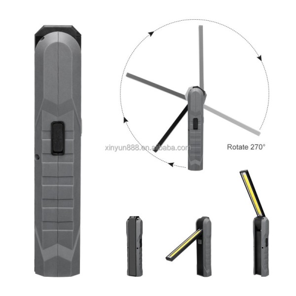 Hot Selling Car Repair LED Work Light USB Charging Strong Magnetic Emergency Light Folding Repair Light