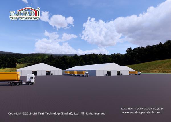 Waterproof Aluminum Frame Tent For Coal Storage / Bulk Storage / Industrial Production
