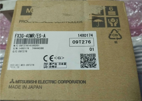 14 - 256 Points I/O Mitsubishi PLC Programmable Logic Controller FX3G-40MR/ES-A