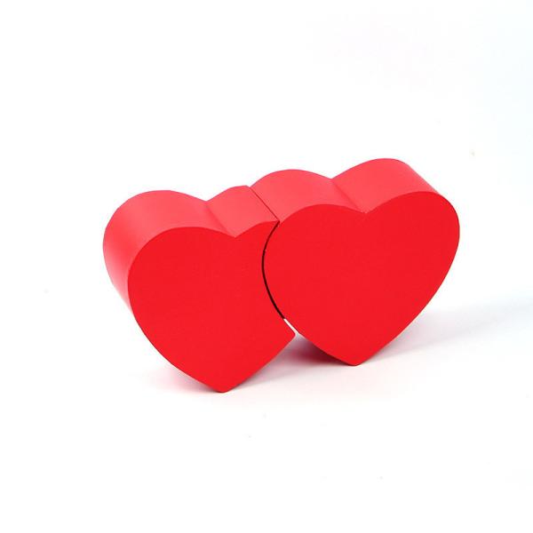 Pancific 400G Coated Cardboard Heart Shaped Gift Box Matte UV