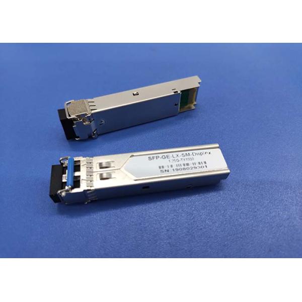 Duplex 1550nm Small Form Factor Pluggable Module 1.25Gb/S 60KM Single Mode