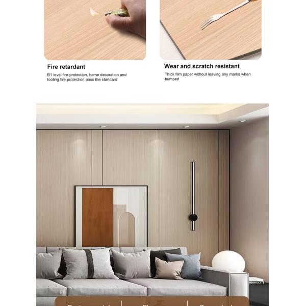 1200*2440 Бамбуковая древесная фанера из древесного угля