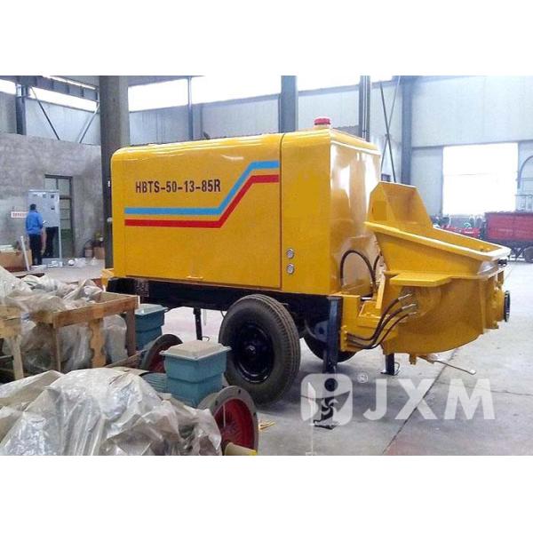 20m3/H 8MPa Diesel Concrete Trailer Pump For Construction