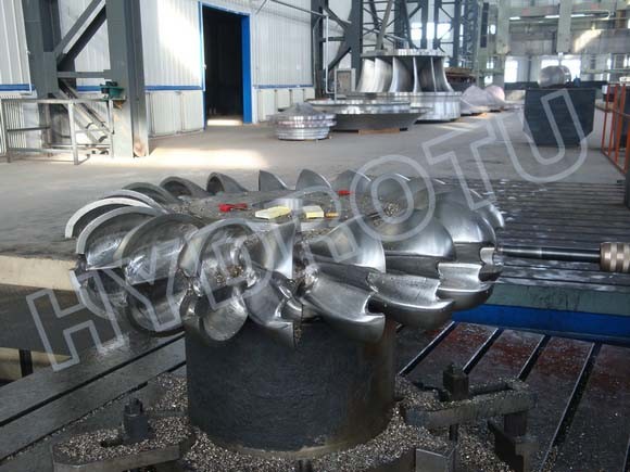 Stainless Steel Pelton Turbine Runner for 80m-1000m Water Head with 0.5MW-20MW Capacity