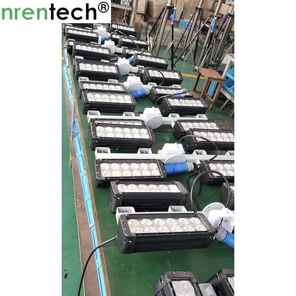 3.5m pneumatic telescopic mast for mobile light tower, fire truck lighting , inside electric wires telescopic mast